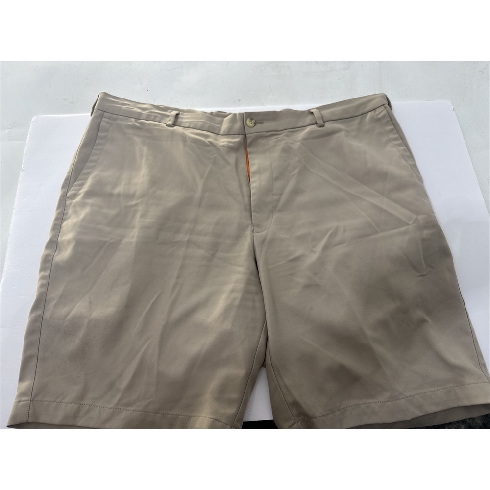 Peter Milar Khaki Crown‎ Sport Size 40 Men's Golf Shorts Brown Performance Sport